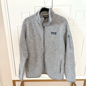 Patagonia Better Sweater Fleece Jacket Grey Sz L